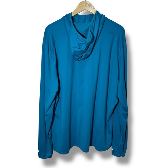 Nike Running Dri-Fit Long-Sleeve Pullover Scuba Hoodie Thumbholes Size XXL - Picture 2 of 15